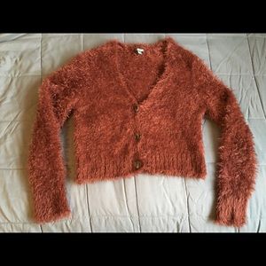 Fuzzy Cardigan